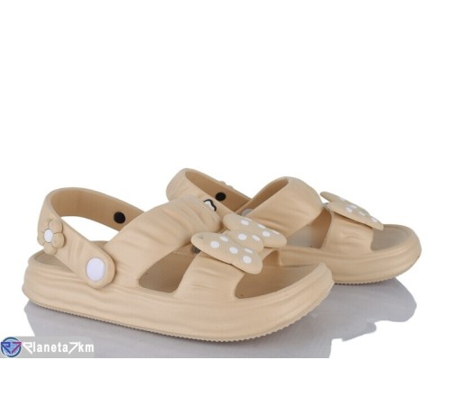 Босоніжки жіночі на літо (24 пар р.36-41) бежевий  "CLAN"