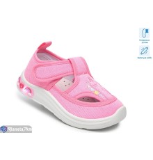 Тапки дитячі на весну/осінь (12 пар р.23-28) рожевий  "TOMMY"