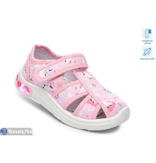 Тапки дитячі на весну/осінь (12 пар р.23-28) рожевий  "TOMMY"