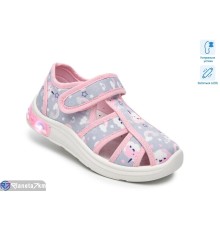 Тапки дитячі на весну/осінь (12 пар р.23-28) сірий  "TOMMY"