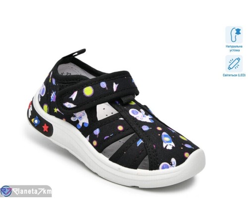 Тапки дитячі на весну/осінь (12 пар р.23-28) чорний  "TOMMY"