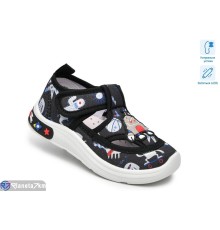 Тапки дитячі на весну/осінь (12 пар р.23-28) сірий  "TOMMY"