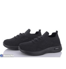 Кросівки жіночі на літо (8 пар р.36-41) чорний  "Normashoes"