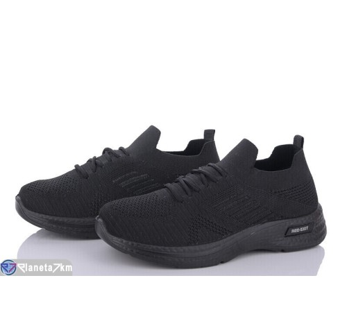 Кросівки жіночі на літо (8 пар р.36-41) чорний  "Normashoes"