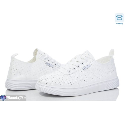 Кросівки жіночі на весну/осінь (8 пар р.36-41) білий  "Normashoes"