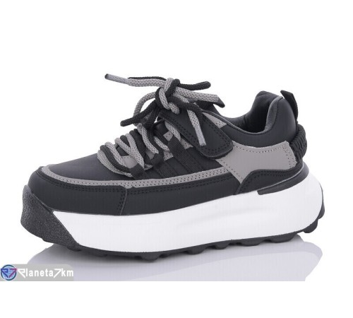 Дитячі кросівки на весну/осінь (8 пар р.33-38) чорний  "Normashoes"