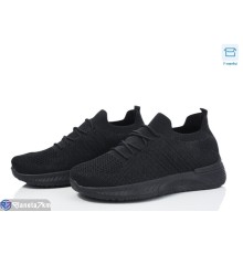 Кросівки жіночі на літо (8 пар р.36-41) чорний  "Normashoes"