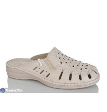 Шлепки жіночі на літо (8 пар р.40-43) бежевий  "ZORINA"