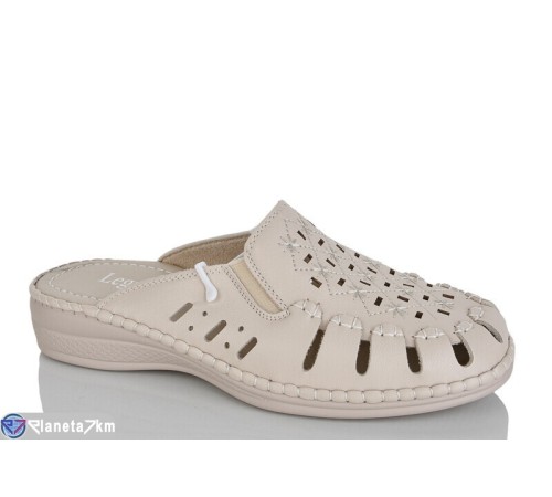 Шлепки жіночі на літо (8 пар р.40-43) бежевий  "ZORINA"