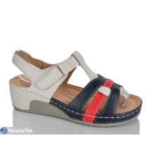 Босоніжки жіночі на літо (8 пар р.37-42) мікс  "ZORINA"