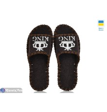 Тапки чоловічі на весну/осінь (9 пар р.40-45) коричневий  "Activ"