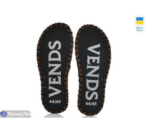 Тапки чоловічі на весну/осінь (9 пар р.40-45) коричневий  "Activ"