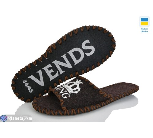 Тапки чоловічі на весну/осінь (9 пар р.40-45) коричневий  "Activ"