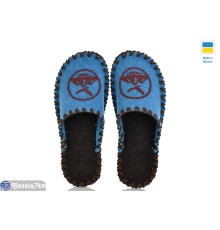 Тапки чоловічі на весну/осінь (9 пар р.40-45) блакитний  "Activ"