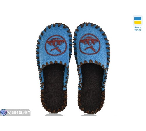 Тапки чоловічі на весну/осінь (9 пар р.40-45) блакитний  "Activ"