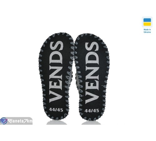 Тапки чоловічі на весну/осінь (9 пар р.40-45) сірий  "Activ"