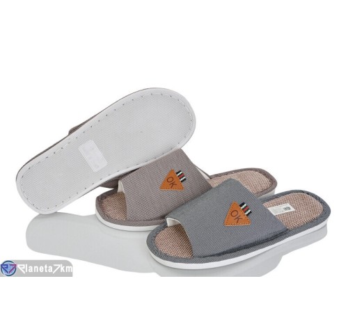 Тапки чоловічі на весну/осінь (6 пар р.40-45) мікс  "Ladmir"