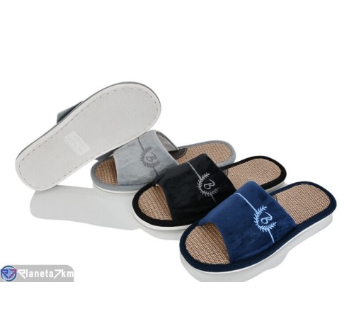 Тапки чоловічі на весну/осінь (6 пар р.41-46) мікс  "Ladmir"