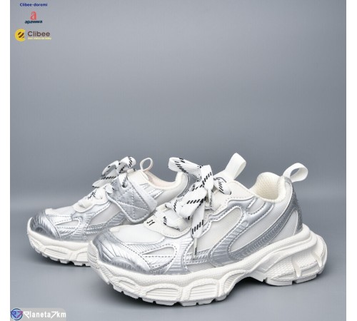 Дитячі кросівки на весну/осінь (7 пар р.31-37) білий  "BELIES-D"