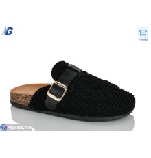 Шлепки жіночі на літо (8 пар р.36-41) чорний  "Navigator"