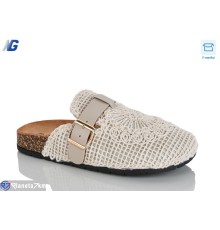 Шлепки жіночі на літо (8 пар р.36-41) бежевий  "Navigator"