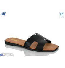 Шлепки жіночі на літо (8 пар р.36-41) чорний  "Navigator"