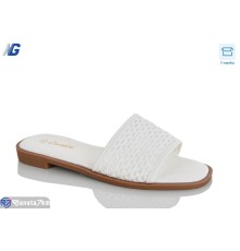 Шлепки жіночі на літо (8 пар р.36-41) білий  "Navigator"