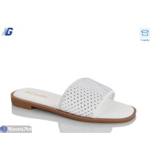 Шлепки жіночі на літо (8 пар р.36-41) білий  "Navigator"