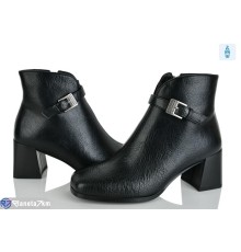 Черевики жіночі на весну/осінь (6 пар р.36-40) чорний  "MARADONA"