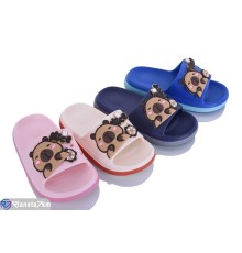 Шлепки дитячі на літо (12 пар р.24-29) мікс  "LUXORIS"