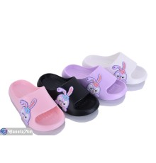 Шлепки дитячі на літо (12 пар р.30-35) мікс  "LUXORIS"