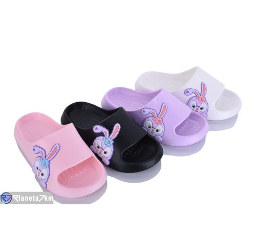 Шлепки дитячі на літо (12 пар р.30-35) мікс  "LUXORIS"