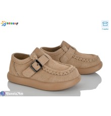 Дитячі туфлі на весну/осінь (8 пар р.25-30) коричневий  "Bessky-Kellaifeng"