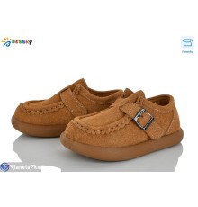 Дитячі туфлі на весну/осінь (8 пар р.25-30) camel  "Bessky-Kellaifeng"