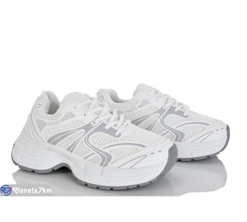 Кросівки жіночі на весну/осінь (8 пар р.36-41) білий  "LOREDANA"