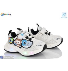 Дитячі кросівки на весну/осінь (8 пар р.22-27) бежевий  "Bessky-Kellaifeng"