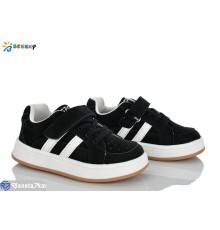 Дитячі кросівки на весну/осінь (8 пар р.26-31) чорний  "Bessky-Kellaifeng"