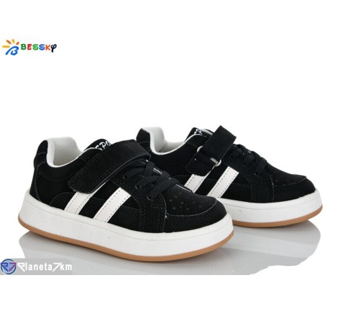 Дитячі кросівки на весну/осінь (8 пар р.26-31) чорний  "Bessky-Kellaifeng"