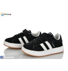 Дитячі кросівки на весну/осінь (8 пар р.26-31) чорний  "Bessky-Kellaifeng"