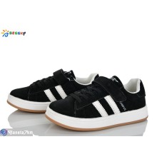 Дитячі кросівки на весну/осінь (8 пар р.32-37) чорний  "Bessky-Kellaifeng"