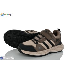 Дитячі кросівки на весну/осінь (8 пар р.36-41) коричневий  "Bessky-Kellaifeng"