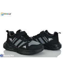 Дитячі кросівки на весну/осінь (8 пар р.36-41) чорний  "Bessky-Kellaifeng"