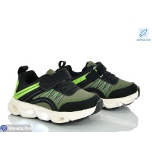 Дитячі кросівки на весну/осінь (8 пар р.22-27) зелений  "Laifakids"