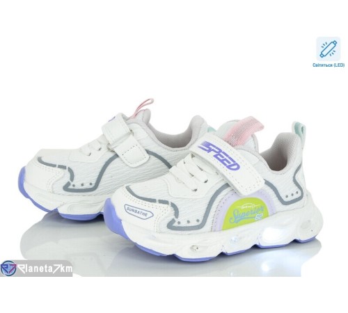 Дитячі кросівки на весну/осінь (8 пар р.22-27) білий  "Laifakids"