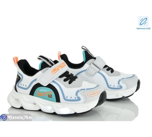 Дитячі кросівки на весну/осінь (8 пар р.27-32) білий  "Laifakids"