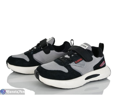 Дитячі кросівки на весну/осінь (8 пар р.32-37) сірий  "Laifakids"