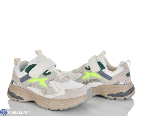 Дитячі кросівки на весну/осінь (8 пар р.32-37) бежевий  "Laifakids"