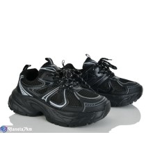 Дитячі кросівки на весну/осінь (8 пар р.32-37) чорний  "Laifakids"