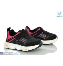 Дитячі кросівки на весну/осінь (8 пар р.22-27) чорний  "Laifakids"