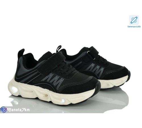 Дитячі кросівки на весну/осінь (8 пар р.27-32) чорний  "Laifakids"